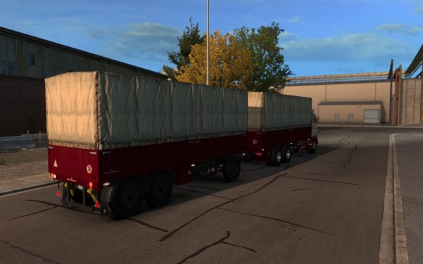 Volvo F88 + Custom BDF trailer ownership for ATS 1.32.x and up