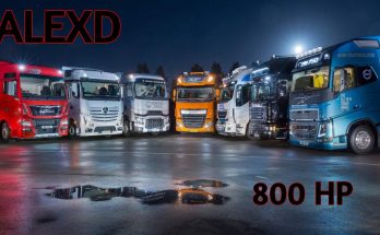 ALEXD 800 HP Engine All Trucks v1.0