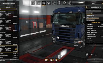 ALEXD Scania R 2012, Streamline & RJL( R4, RS) Engine, Transmission v1.0