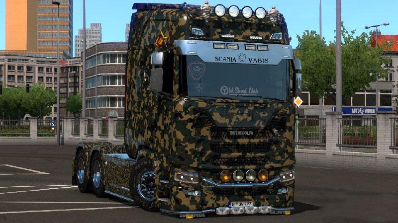 Camouflage Skins for all Trucks
