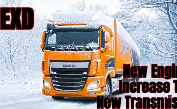 DAF XF Euro 6 New Engine 650-750 by alexdedu