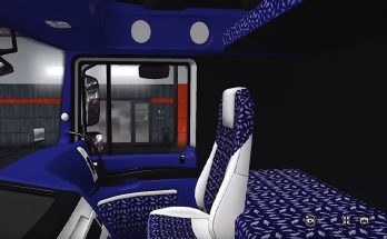 Interior package & steering wheel Trucks v1.4 For 1.33.x