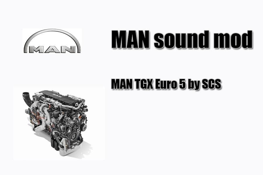 MAN TGX Euro 5 Sound 1.33.x
