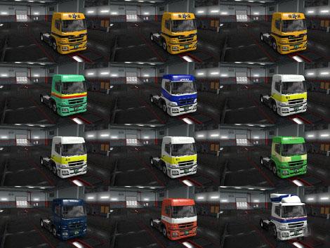 Mitsubishi Fuso SuperGreat V Japan Skin Packs v1.0