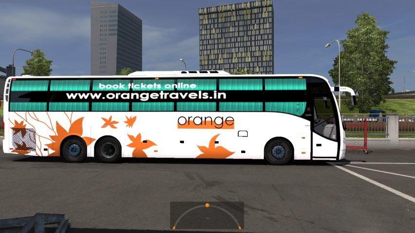 Orange Travels Celeste Skin for Volvo DBMX Grand and PX v1.0