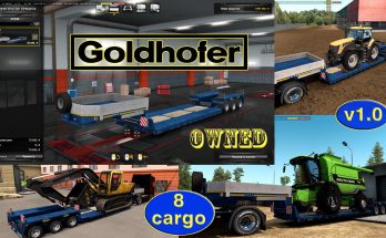 Ownable overweight trailer Goldhofer v1.0