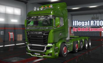 Scania R700 illegal v1.33.2 Reworked By Mehdi Zarnevis