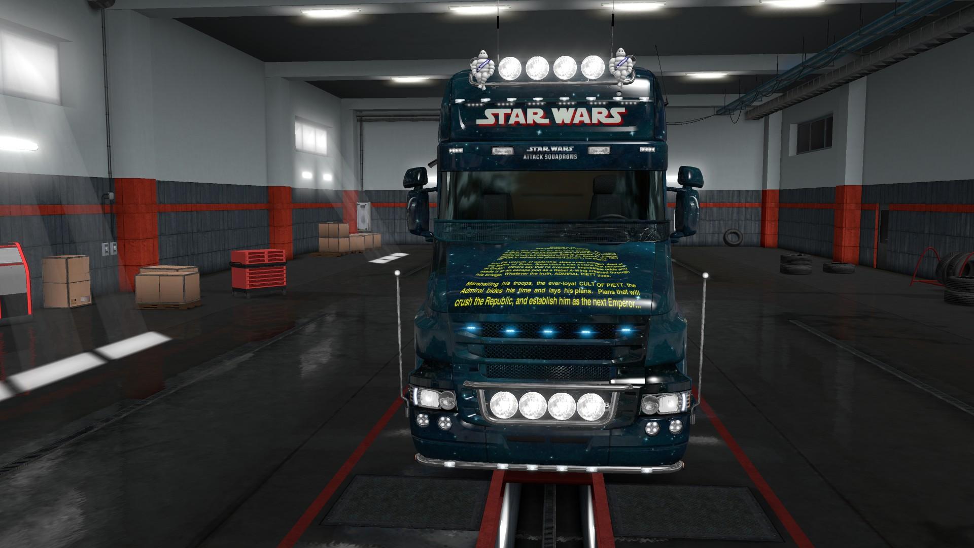 Skin Scania T Longline Star Wars 1.33