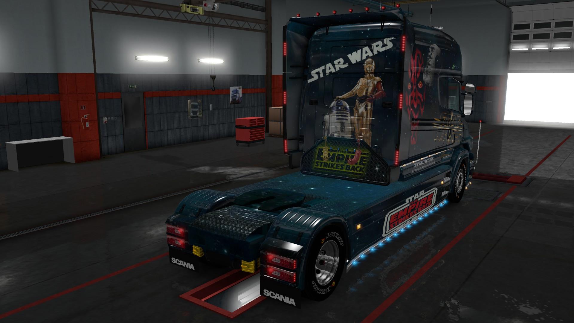 Skin Scania T Longline Star Wars 1.33