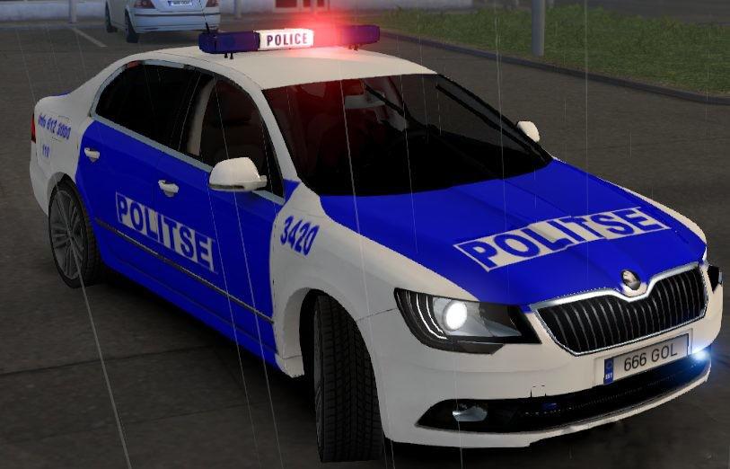 Skoda Superb Estonia Police V2 Beta