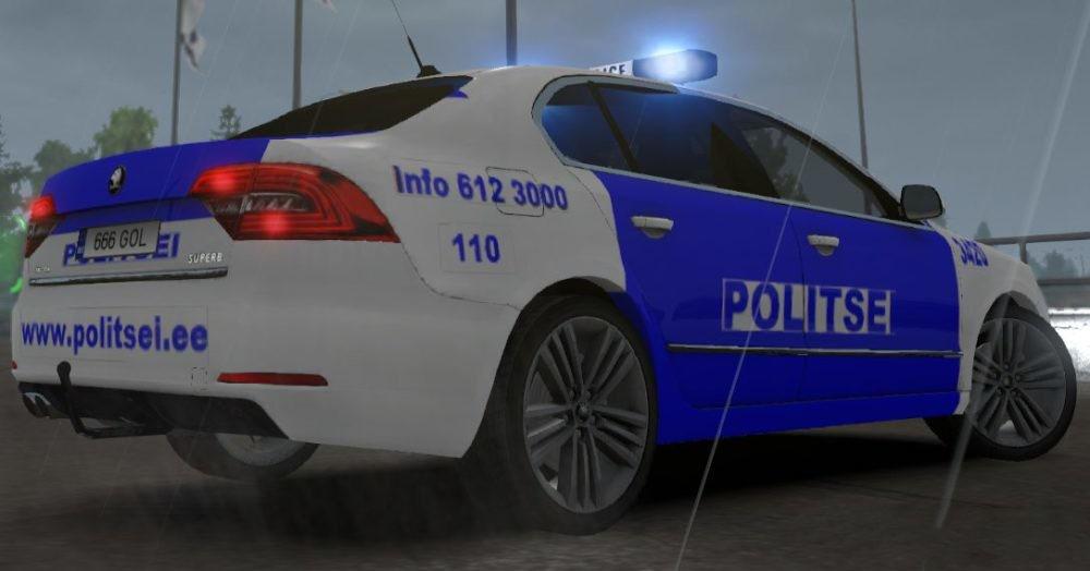 Skoda Superb Estonia Police V2 Beta
