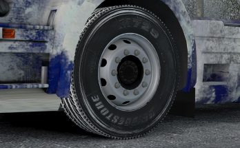 Snowy Bridgestone Tire by ARADETH