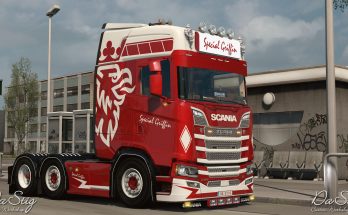 Special Griffin skin for Scania Next Gen 1.33