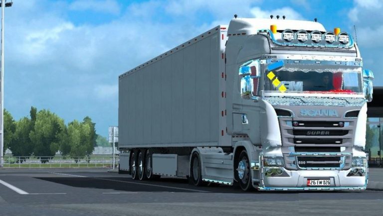 ETS2 Scania Irem Truck R500 V8 Upgrade v 2.0 - Allmods.net