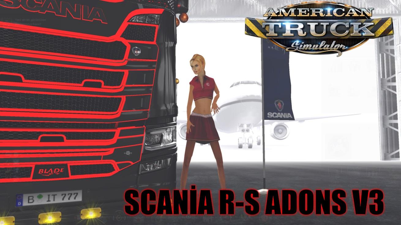 Scania R S Adons v3 for ats 1.33.x