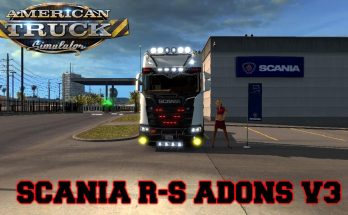 Scania R S Adons v3 for ats 1.33.x