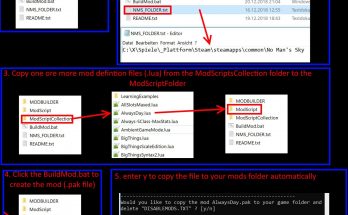 Auto modbuilder + updater + mod script definition system