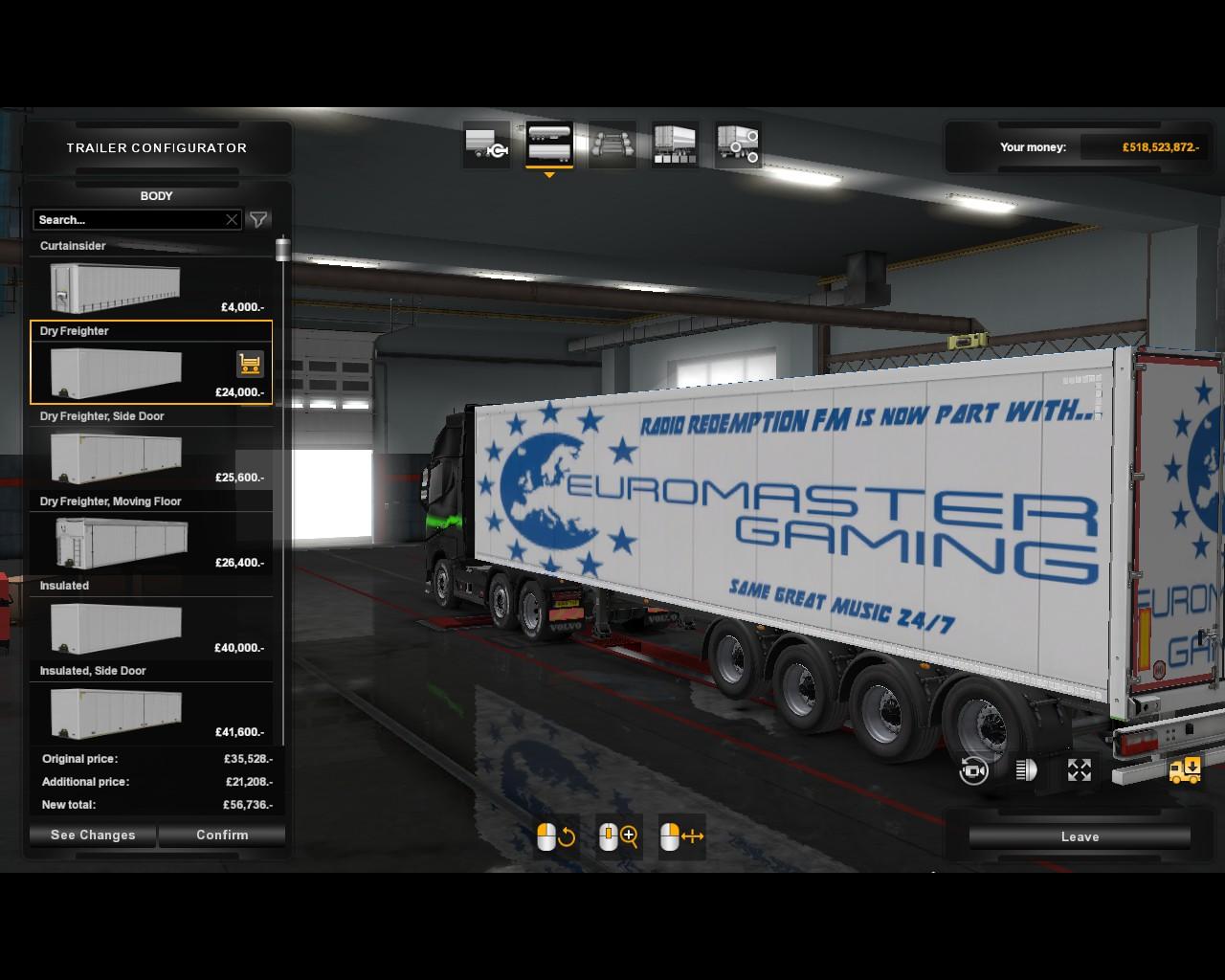 Euromaster Gaming Fleet Trailers v1.0