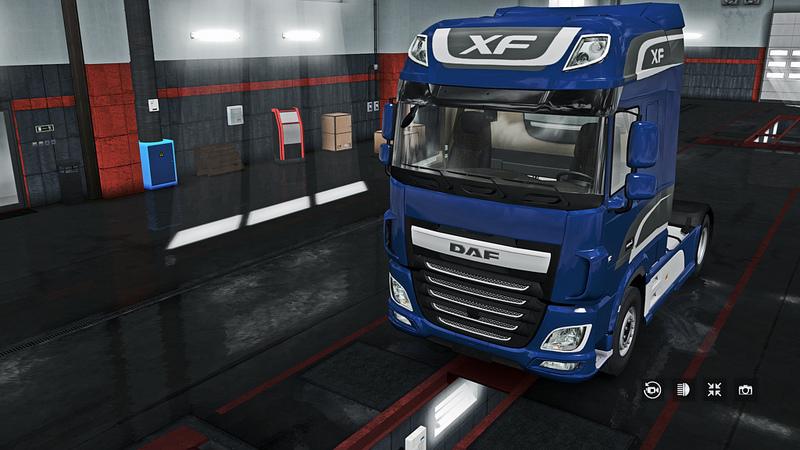 Exterior view reworked for DAF XF Euro 6 v1.1