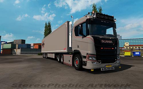 JQ van der Meer skin for Scania NG 1.33.x