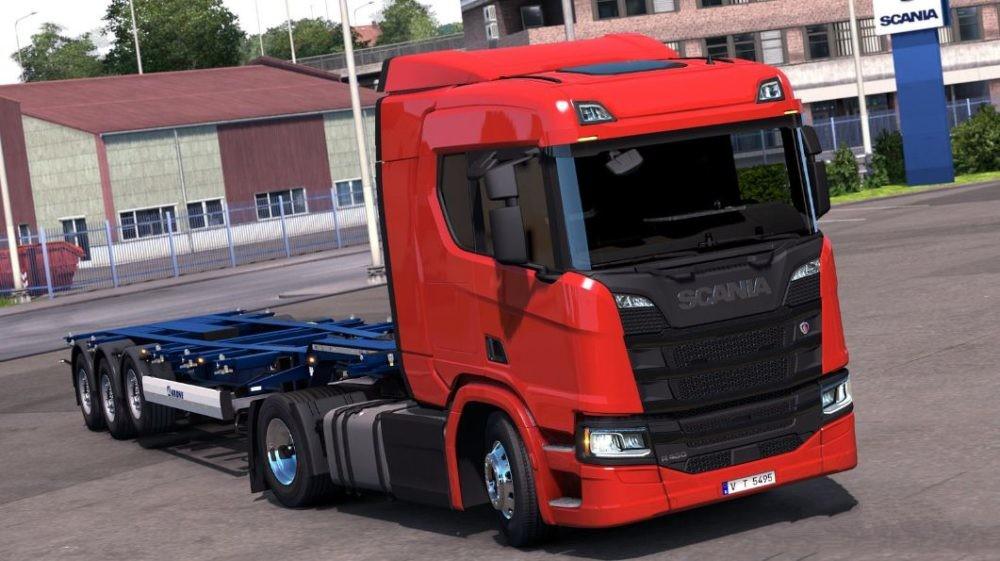 Low Chassis for Scania R&S v1.0 edited 1.33.x ets2