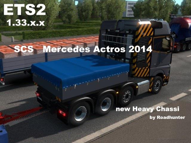 Mercedes Actros 2014 New Heavy Chassi 1.33.x