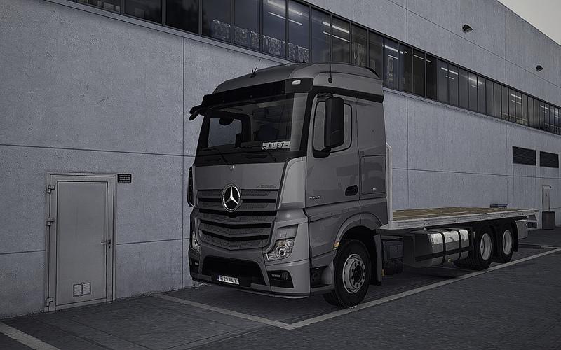 Mercedes Actros MP4 Rigid Chassis Mod v1.0