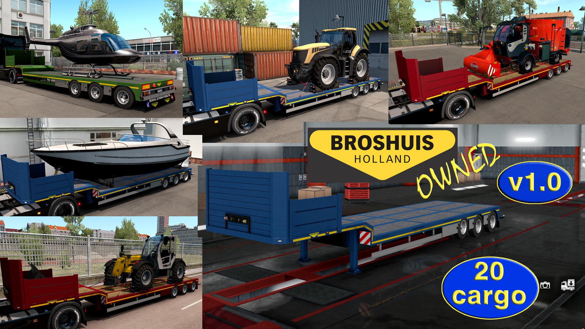 Ownable overweight trailer Broshuis v1.0