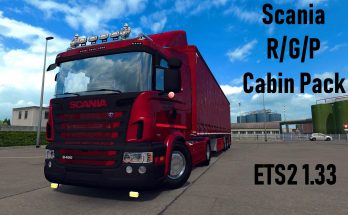 Scania R/G/P Cabin Pack 1.33.x