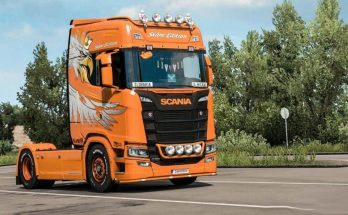 Scania S&R 2016 Skane Edition Skin v2.0