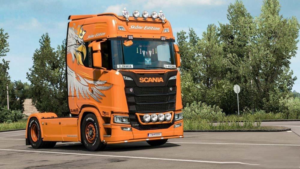 Scania S&R 2016 Skane Edition Skin v2.0
