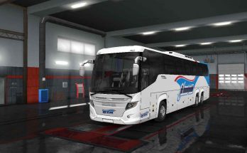 Scania Touring Bus - Skin C.T.M For ETS2 1.33.x