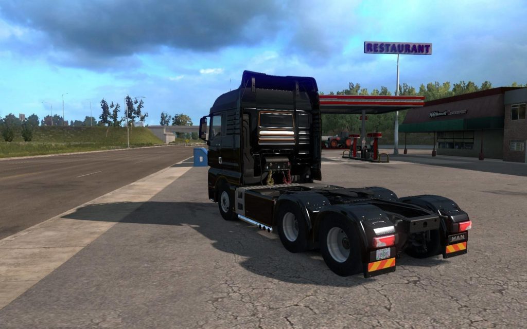 Man TGX Euro 6 for ATS 1.34.x - Allmods.net