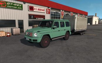 Mercedes-Benz G500 2019 v 1.1 for ATS 1.34.x