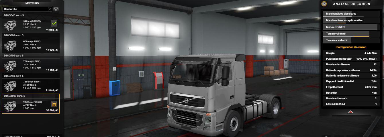 All Trucks 1000 HP 1.33.x