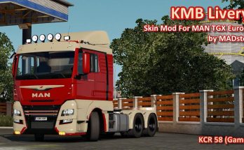 KMB Livery For MAN TGX Euro 6 by MADster