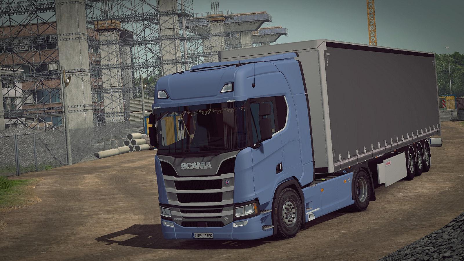 More Realistic Truck Physics for SCS trucks in ETS2 1.34.x