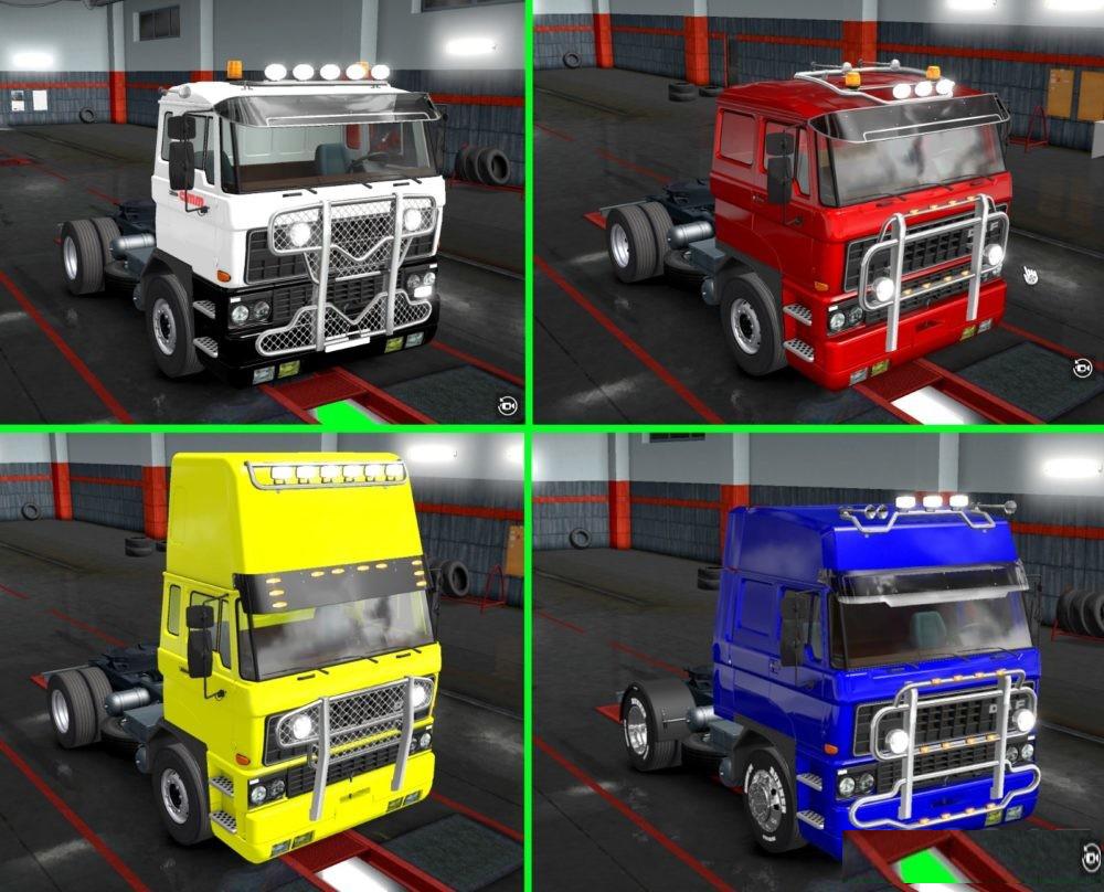 Parts adapted for DAF F241 v1.0