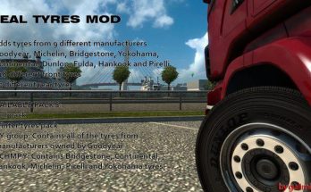 Real Tyres Mod v 6.1 1.33.x