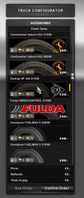 Real Tyres Mod v 6.1 1.33.x