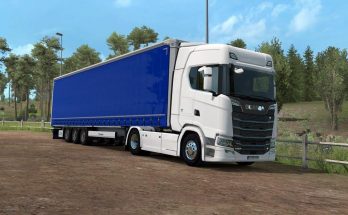 Scania NG Stock v8 Sound updated to v1.2