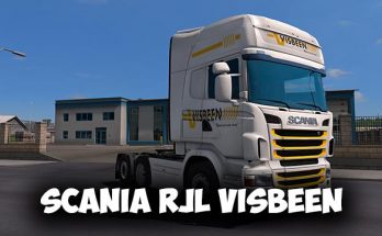 Scania RJL Visbeen Skin 1.34