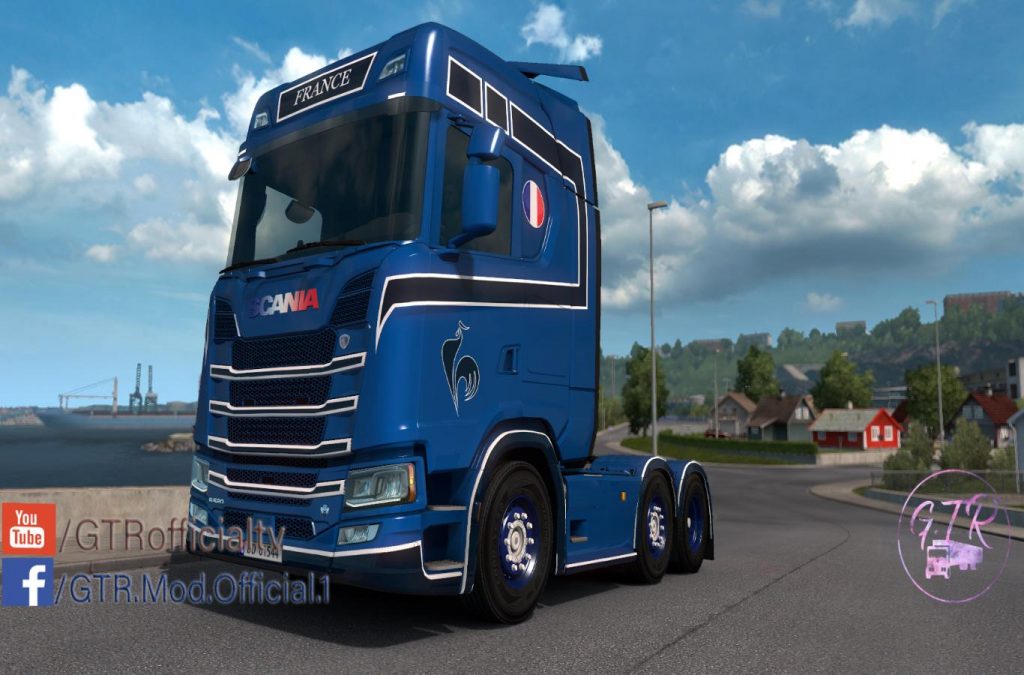 Skin France for Scania S Next Gen v 1.1 - Allmods.net