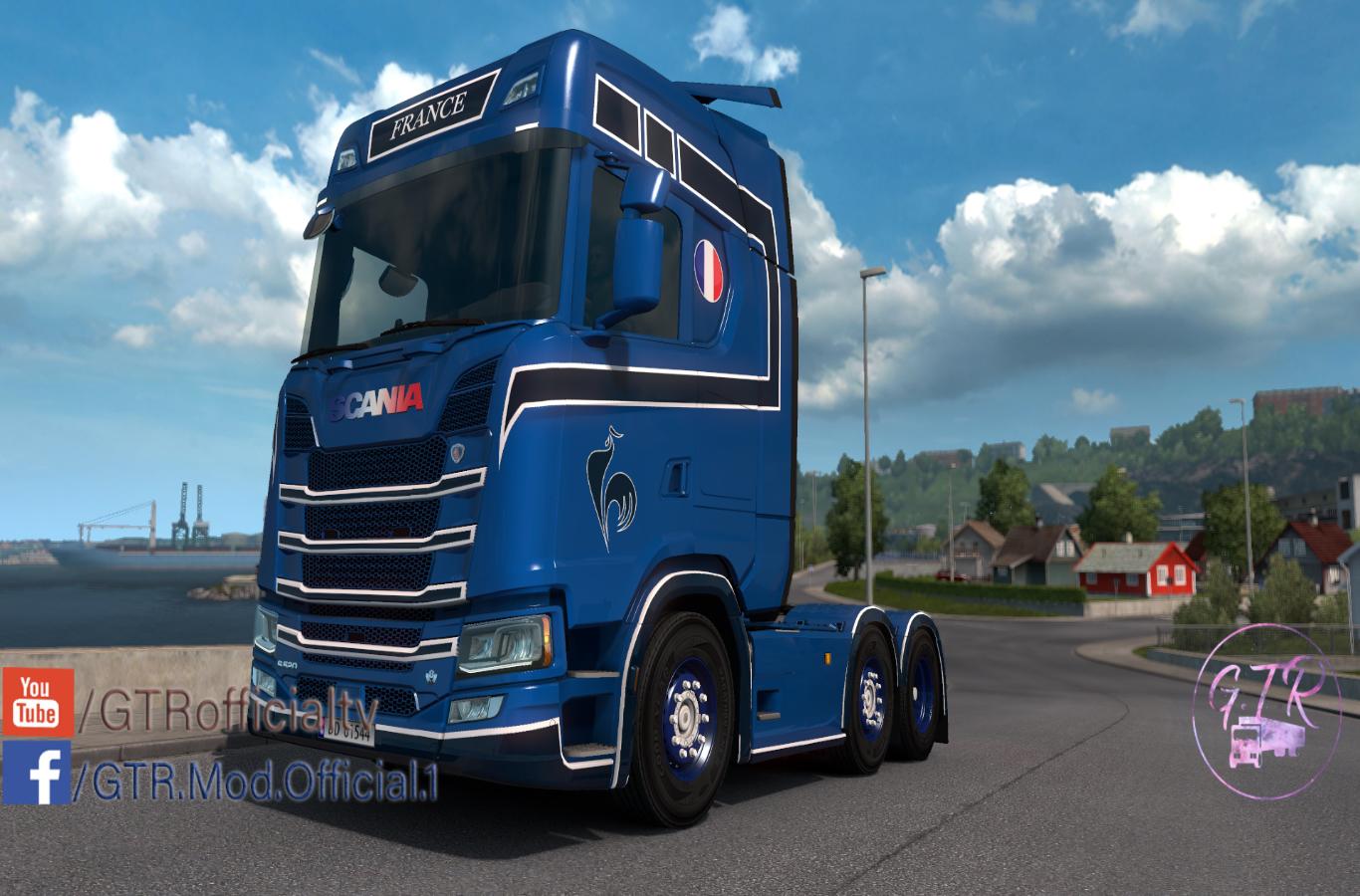 Skin France for Scania S Next Gen v1.0