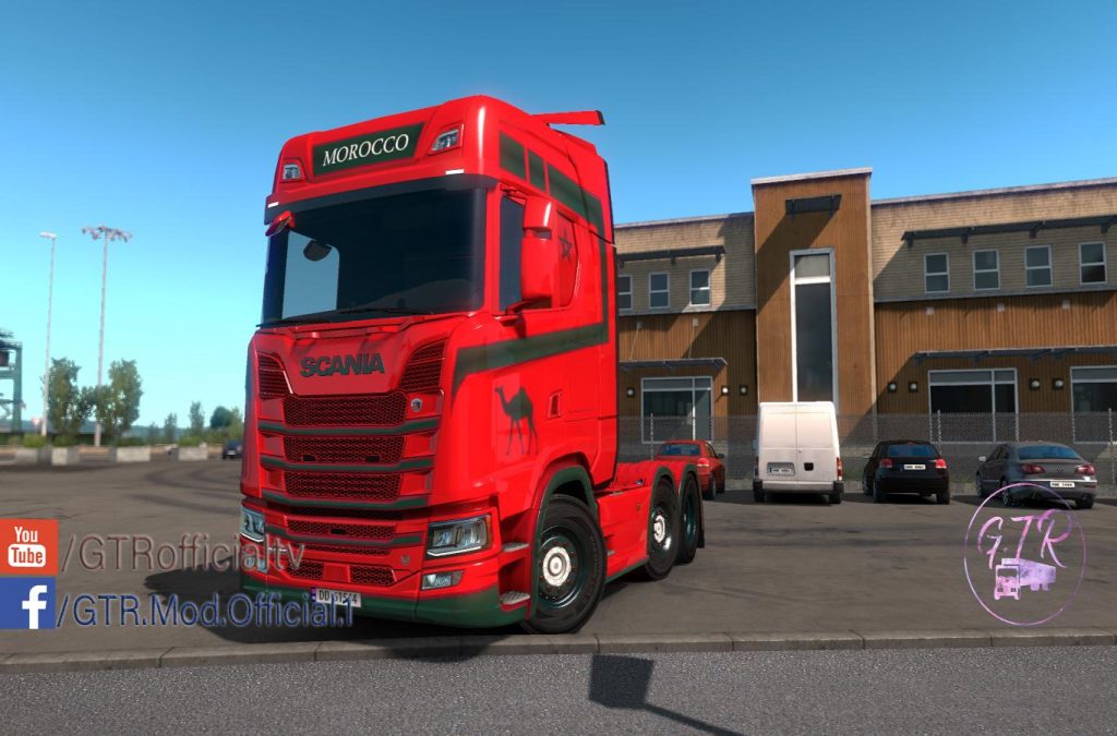 Skin Morocco for Scania S Next Gen v 1.2 - Allmods.net