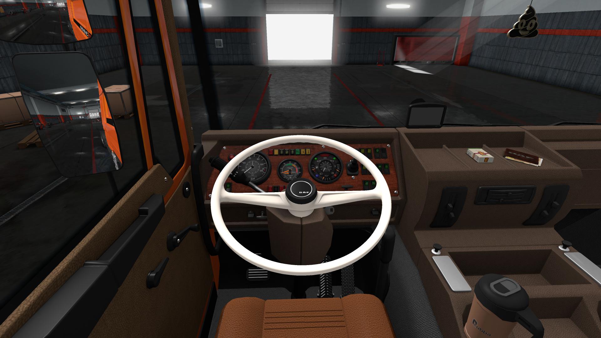 Steering Wheel Addon for Daf F241 v1.0