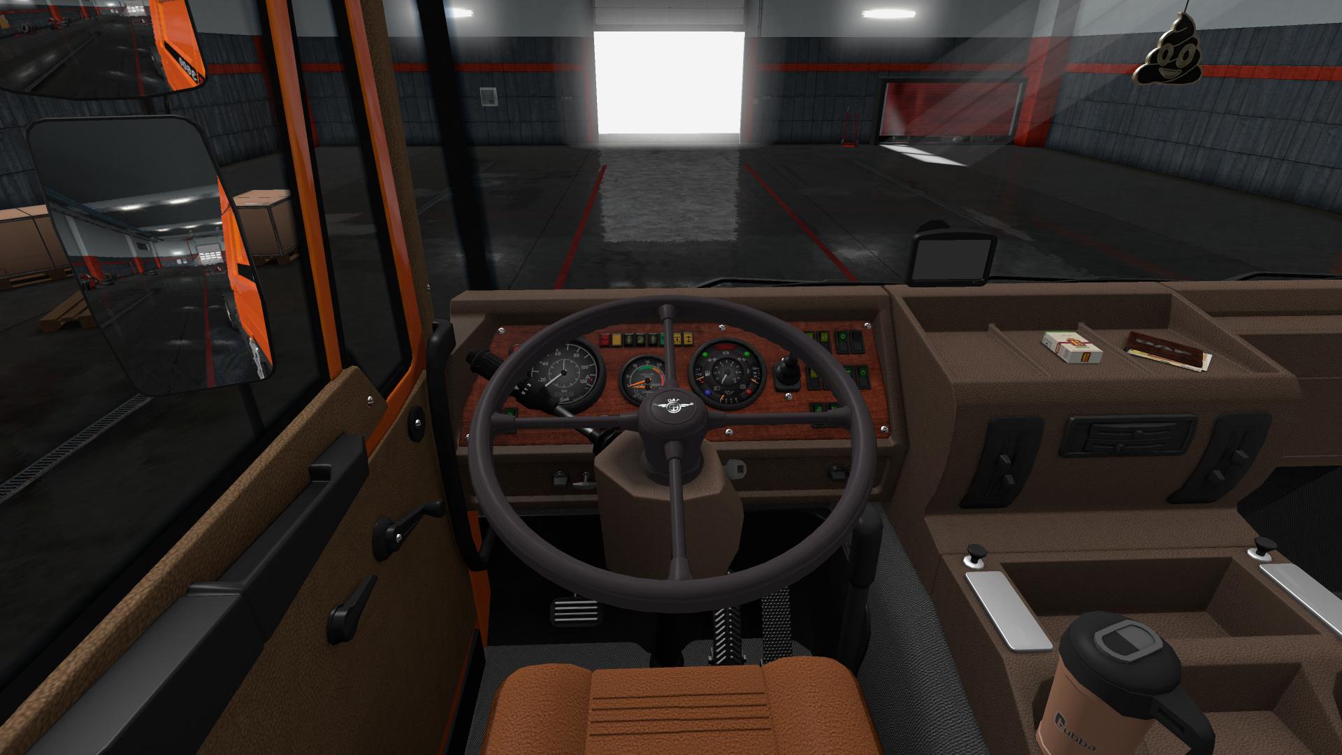 Steering Wheel Addon for Daf F241 v1.0