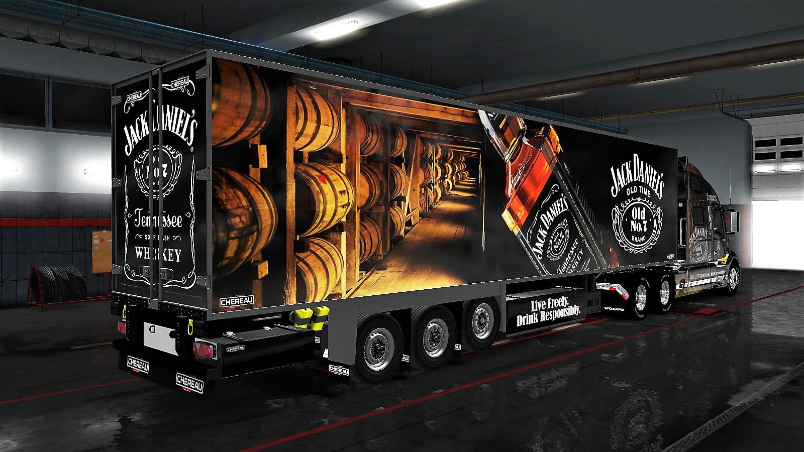 Trailer Chereau Jack Daniels (ownable) 1.33.x