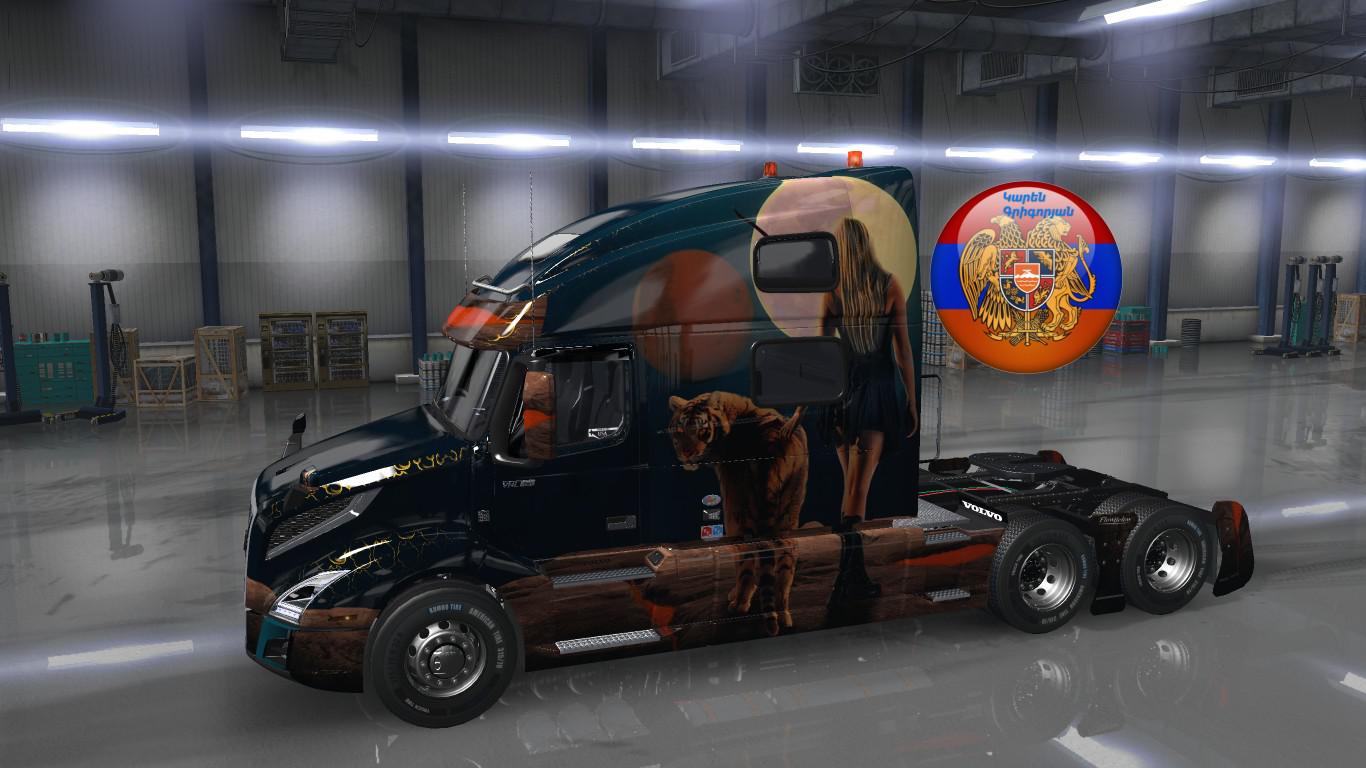 skins grand truck simulator volvo vnl 730
