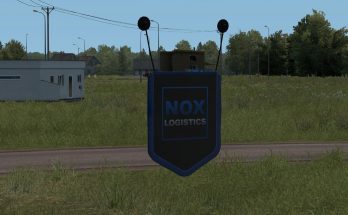 Pennant with NoxLogistics logo 1.34.x